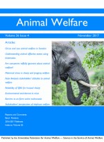 Animal Welfare vol 24 issue 1