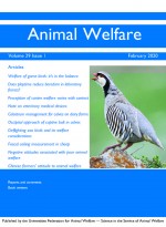Animal Welfare vol 24 issue 1