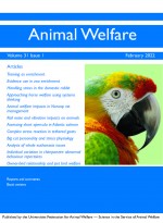 Animal Welfare vol 24 issue 1
