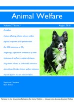 Animal Welfare vol 24 issue 1