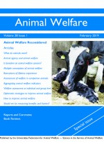 Animal Welfare vol 24 issue 1