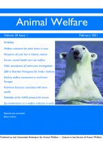 Animal Welfare vol 24 issue 1