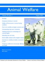 Animal Welfare vol 24 issue 1