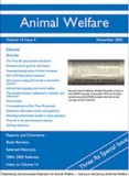 Animal Welfare Special Issue