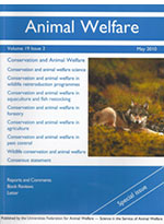 Animal Welfare vol 19 issue 2