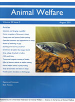 Animal Welfare vol 20 issue 3