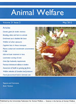 Animal Welfare vol 21 issue 2