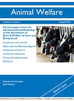 Animal Welfare vol 21 issue 3