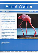 Animal Welfare vol 23 issue 1