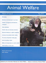 Animal Welfare vol 23 issue 2