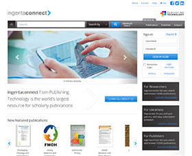 Ingenta connect website preview