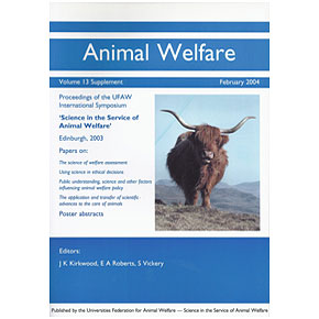 Science in the Service of Animal Welfare